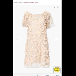 Forever21 Textured combo mini dress